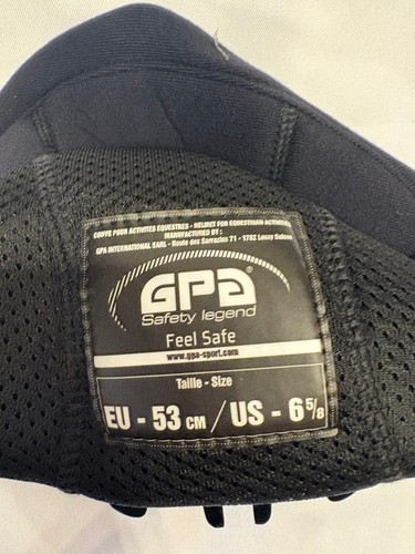 Gpa equestrian helmet - gpa,