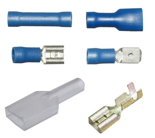 Terminals blue insulated non - terminals,