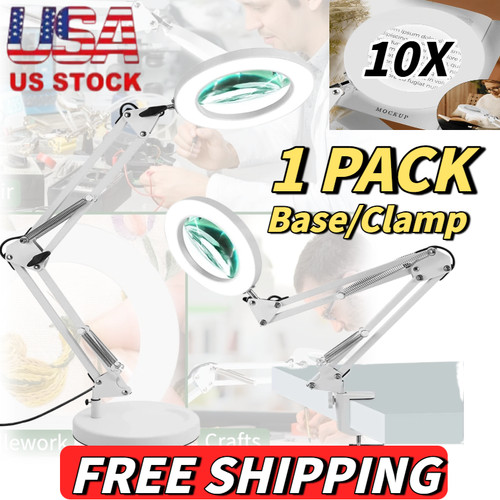 10x magnifying glass desk - magnifying,