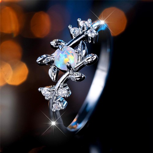 925 sterling silver white fire - white,