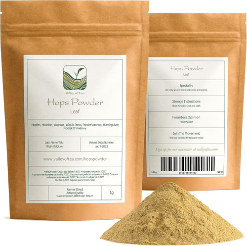 Hops powder finely ground - hops,