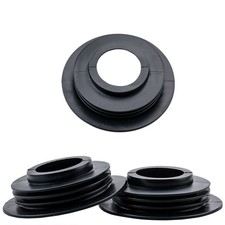 2x Universal Car HID Headlight LED Bulb Rubber Housing Seal Cap Anti Dust Covers