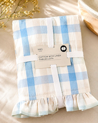 Rrp home cotton linen - m&s,