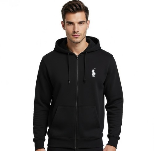 Polo men black - men’s, hoodie