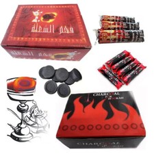 SHISHA HOOKAH CHARCOAL BAKHOOR INCENSE BURNER COAL TABLETS FOR Nakhla.