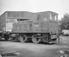6 x 6 Railway Negative: Teucer at Butterley Engineering               35/162a/36
