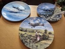 3 Collector Plates Coalport /