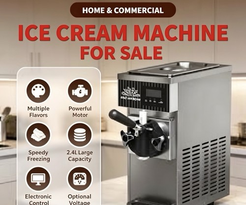 Countertop soft serve - soft, ice