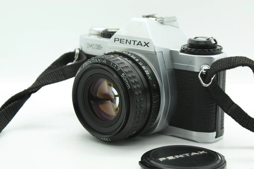 Pentax 35mm slr with - mg,