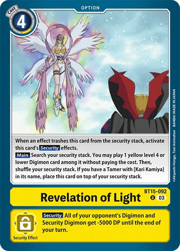 Bt15 092 revelation - -, of