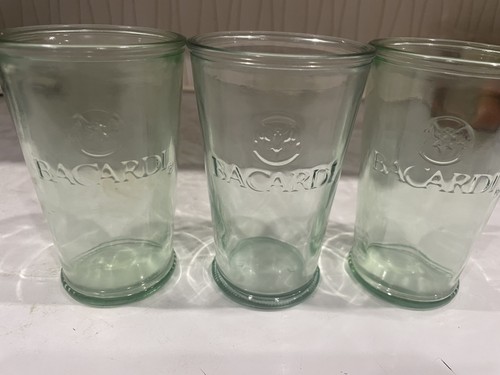 Vintage bacardi rum glasses - vintage,