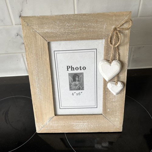 Wooden 4x6 frame shabby chic - 4x6",