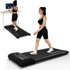 Deerrun 300 Ibs Weight Capacity 2.5 HP 2 in 1 Portable Treadmill Home Exercise