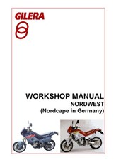 Gilera Nordwest Workshop Service Station Repair Maintenance Manual OEM Binded