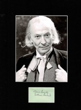 WILLIAM HARTNELL THE FIRST DOCTOR WHO AUTHENTIC SIGNED AUTOGRAPH  DISPLAY