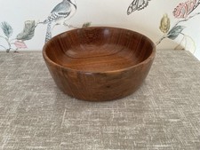 Solid Wood Handmade Salad Bowl Wooden Decor