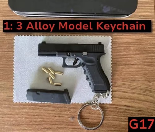 Mini g17 pistol model - mini, 1:3