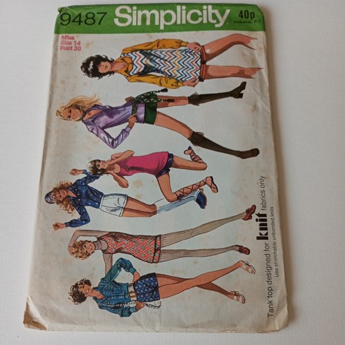 Vintage 1970s dress pattern - vintage,