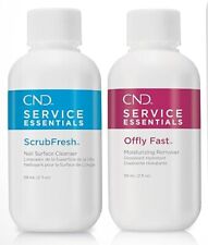 CND Shellac Essential Duo Set 2x59ml ~ SCRUBFRESH 59ML + OFFLY FAST 59ML ~