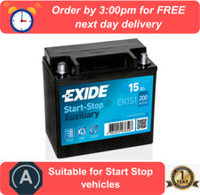 EK151 EXIDE AGM Auxiliary Car