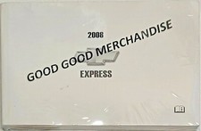 2008 CHEVROLET EXPRESS OWNERS