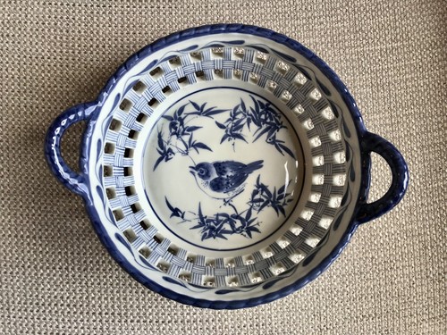 Thai blue and white - , handled