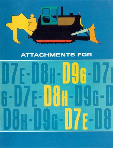 Caterpillar d7e d8h - d8h, d9g
