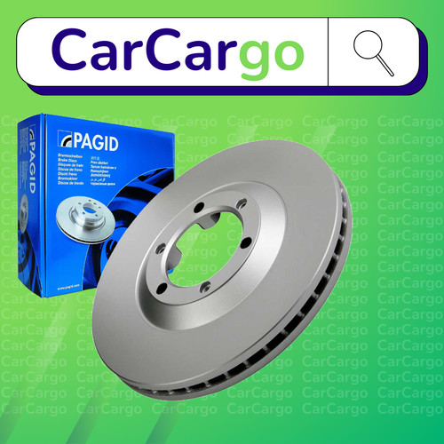 Pagid vented front brake - pagid, discs