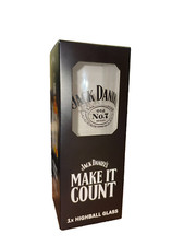 Jack Daniel's Branded Highball Glass - NEW