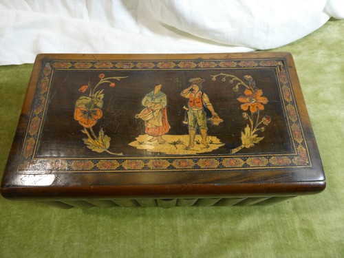 Antique sorrento ware micro - antique,