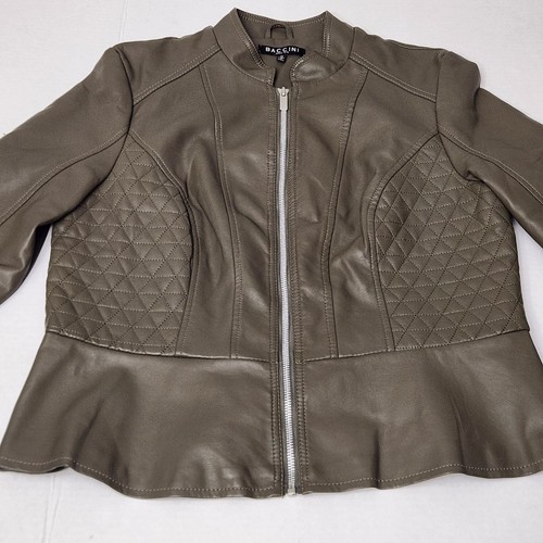 Baccini women green quilted - green,