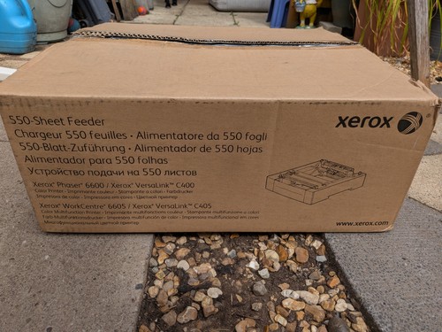 Xerox 550 paper sheet feeder - xerox,