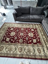 Red, Cream Turkish  rug