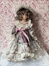 Vintage Porcelain Doll - 19”