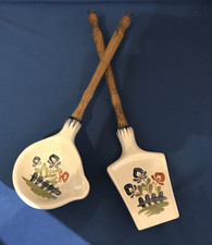 Quimper Style Ornamental Ladle