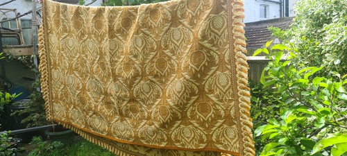 Vintage bed bedspread double - bed,
