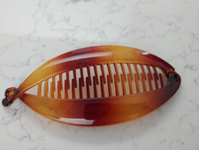 NEW FISH BANANA HAIR CLIP GRIP Slide Comb Hair Accessory