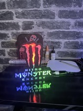 Monster Energy Drink LED Wall