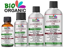 CITRONELLA Essential Oil Certified 100% Pure Natural aromatherapy Insect Repellt