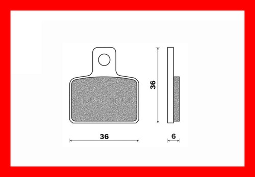 Fd0315 brake pads - pads, post