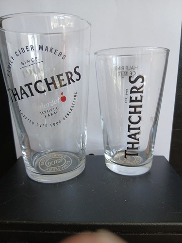 Thatchers cider pint glass - thatchers,