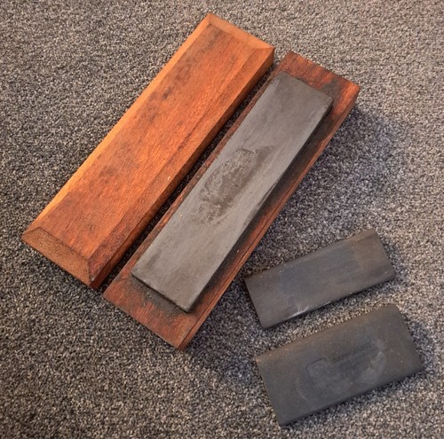 Vintage sharpening stones - sharpening,