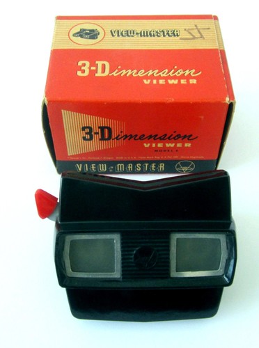View master black color rare - view-master,