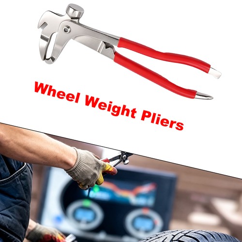 Wheel balance weight pliers - wheel,