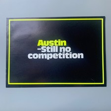 Austin 1800, 1300GT, Maxi, 1100, 1300, Mini, Clubman, 1275GT – 12-Page Brochure