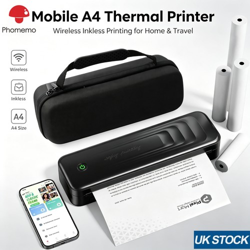 Phomemo portable printer - phomemo, a4