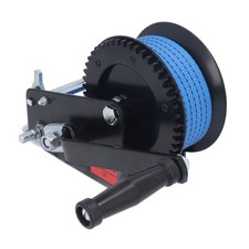 3200lbs Small Hand Winch Alloy Steel Strong Traction 2 Way Ratchet Anti Slip