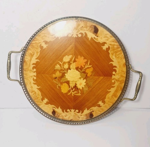 Vintage italian fine wood art - italian,
