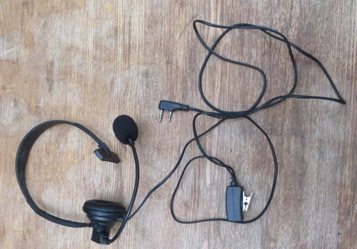 Walkie talkie radio headset - talkie,