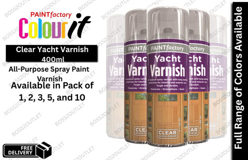 Clear yacht varnish spray - varnish,